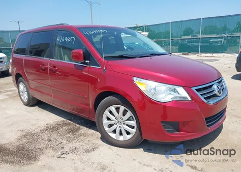 2012 Volkswagen Routan Se из США, поврежденный, VIN 2C4RVABG5CR355524